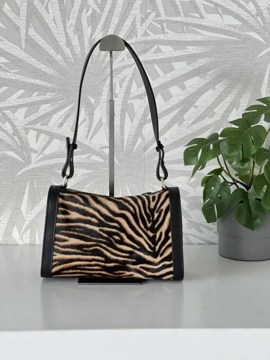 Borsa pelle e cavallino Nunzia