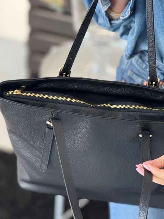 Borsa nappa Shopper