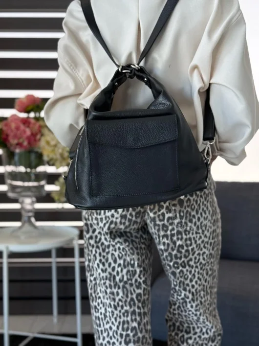 Borsa-Zaino nappa Giovanna