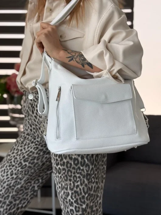 Borsa-Zaino nappa Giovanna
