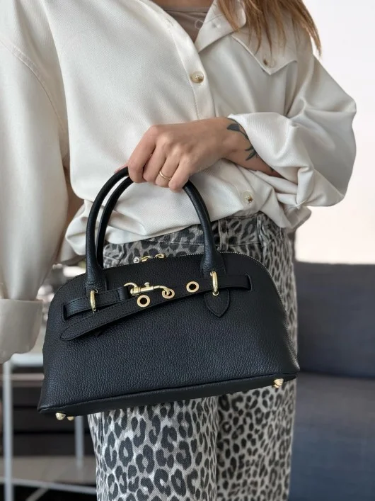Borsa a bauletto nappa Candy