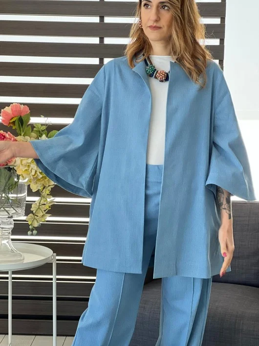 Giacca Kontessa denim chiaro