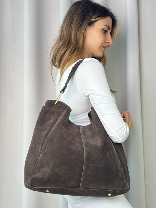 Borsa camoscio Indiana