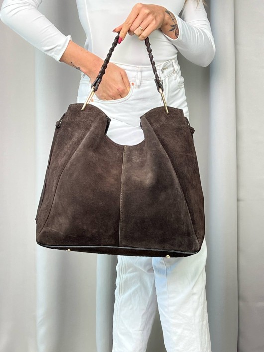 Borsa camoscio Indiana