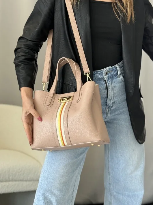 Borsa nappa Silvia
