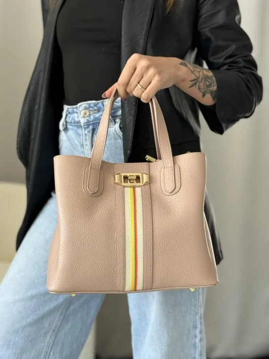 Borsa nappa Silvia