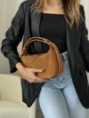 Diana Borsa camoscio-nappa Fiorella