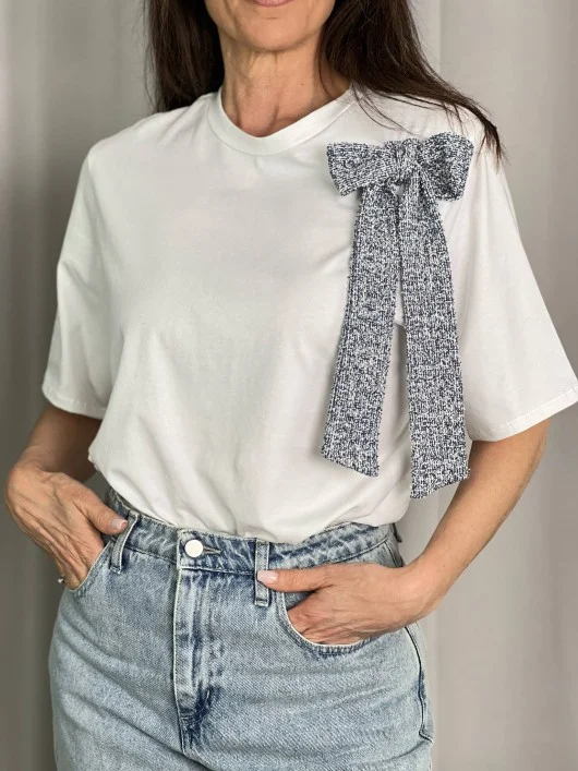 T-Shirt cotone Fiocco