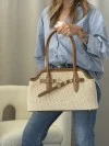 Diana Borsa rafia-nappa Isa