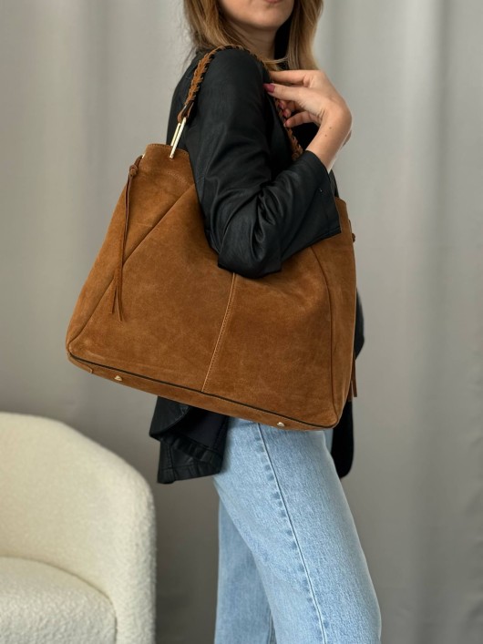 Borsa camoscio Indiana