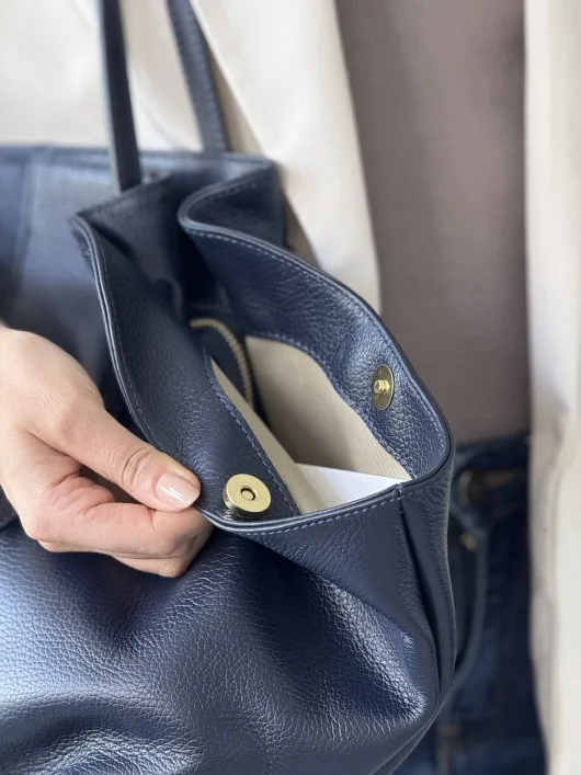 Borsa nappa Eva