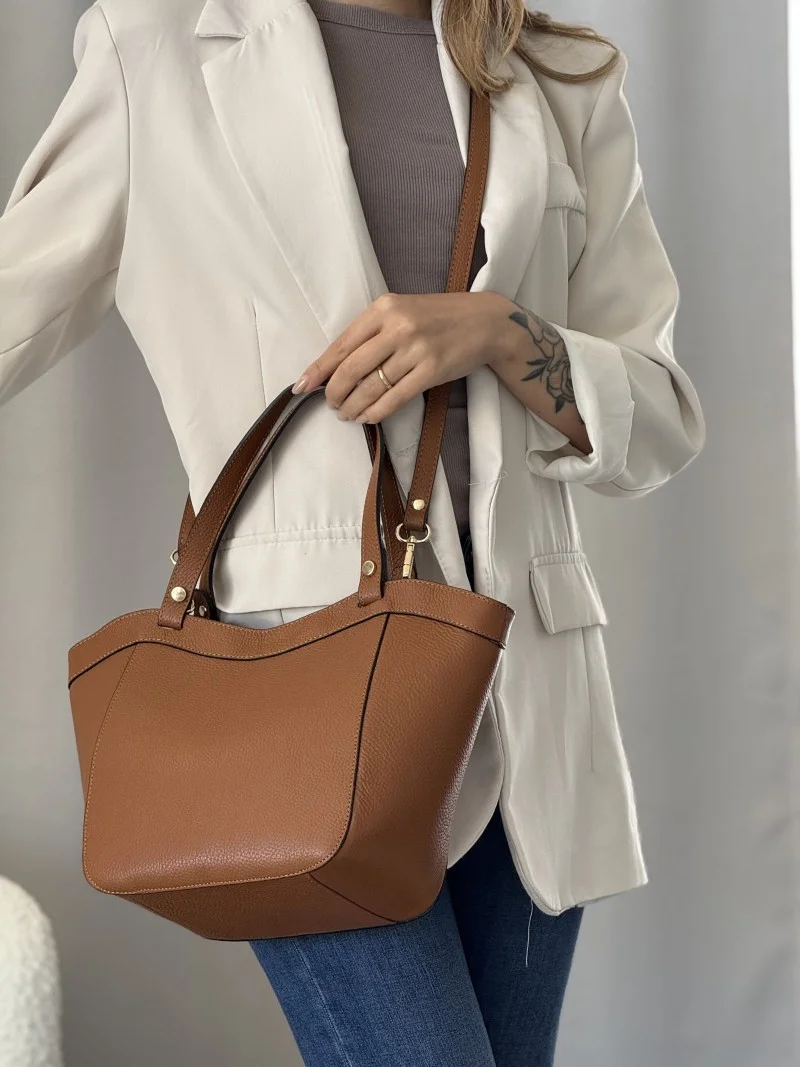 Borsa nappa Carla