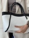 Diana Borsa nappa bicolor Cinzia