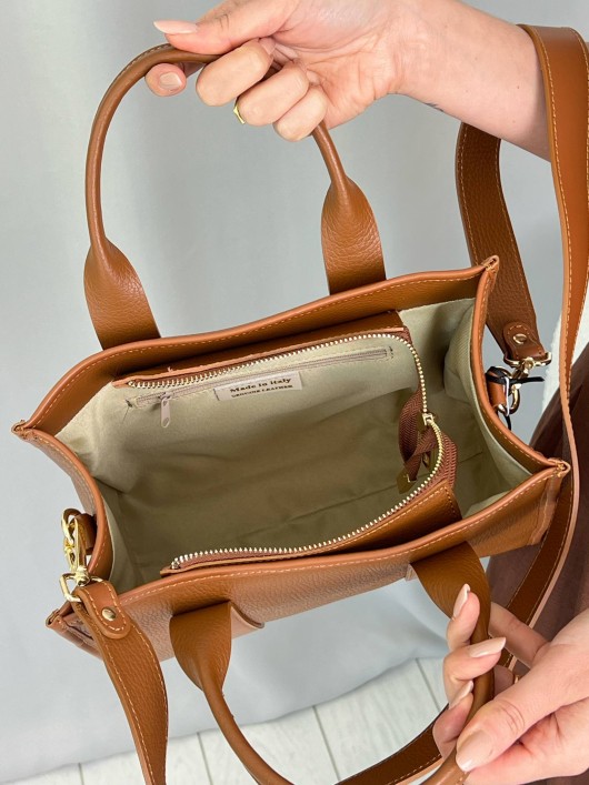 Borsa nappa Barbara