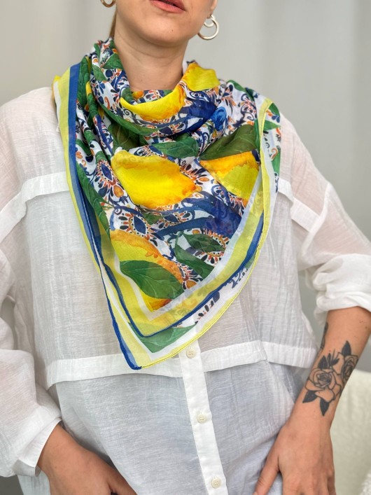 Foulard modal-cotone
