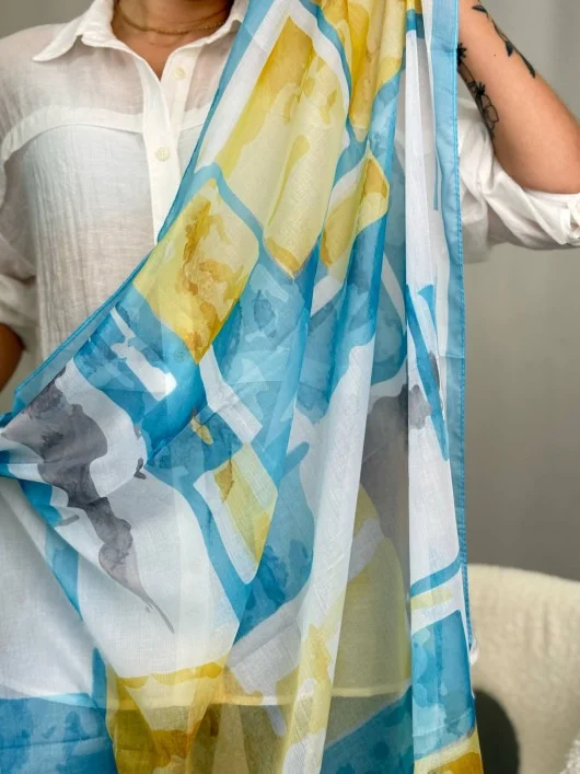 Foulard modal-cotone