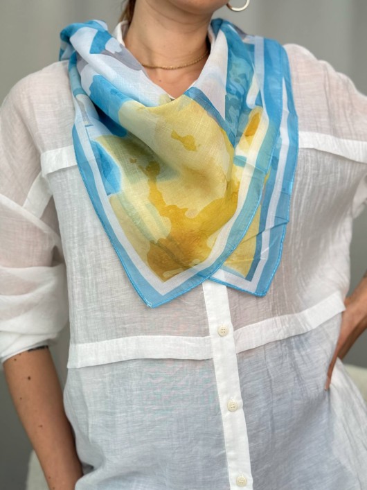 Foulard modal-cotone