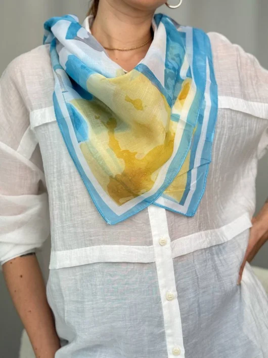 Foulard modal-cotone