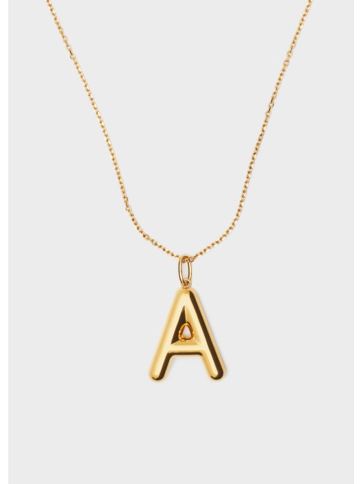 Nali collana con lettera