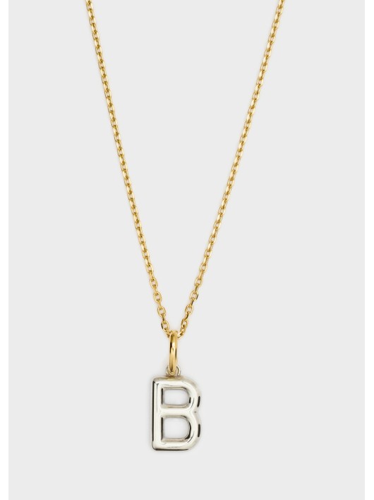 Nali collana con lettera