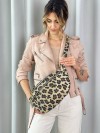 Diana Marsupio grande camoscio maculato