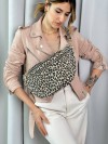 Diana Marsupio grande camoscio maculato