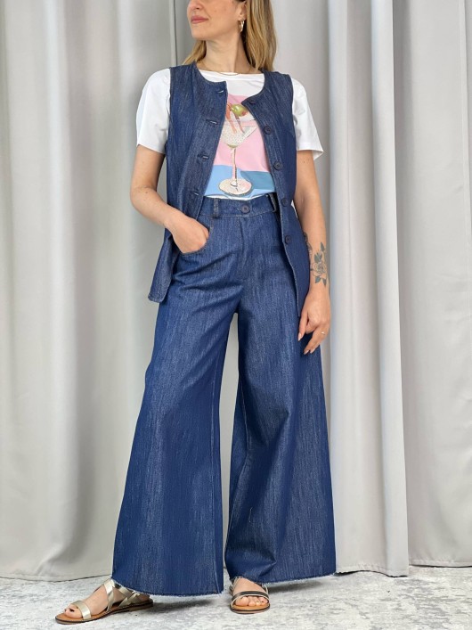 Completo jeans 2 pezzi Giada