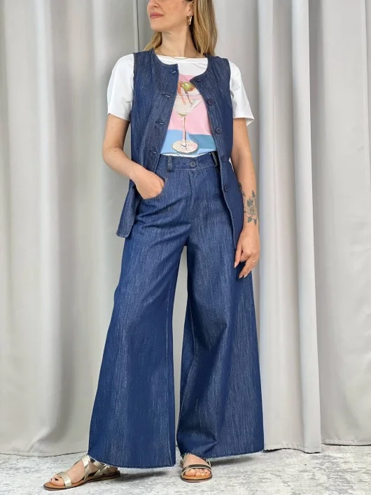 Completo jeans 2 pezzi Giada