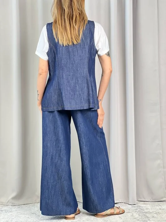 Completo jeans 2 pezzi Giada