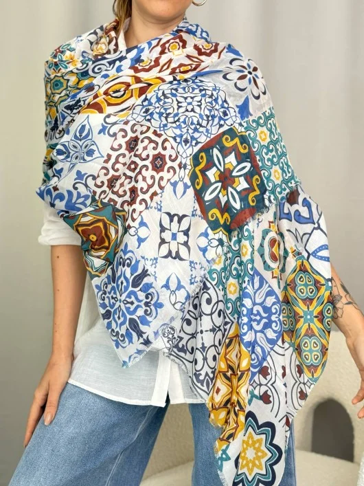Pashmina modal-seta