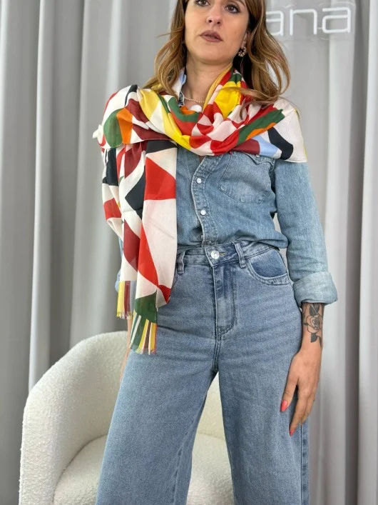 Pashmina modal-seta
