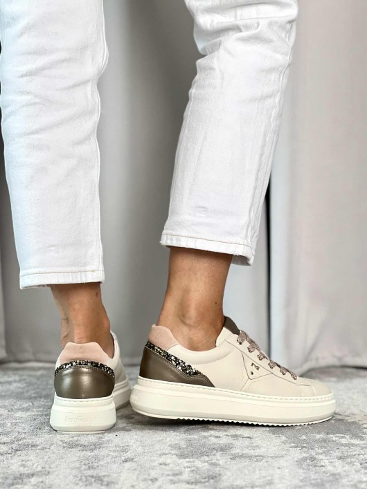 Sneaker nappa Nero Giardini