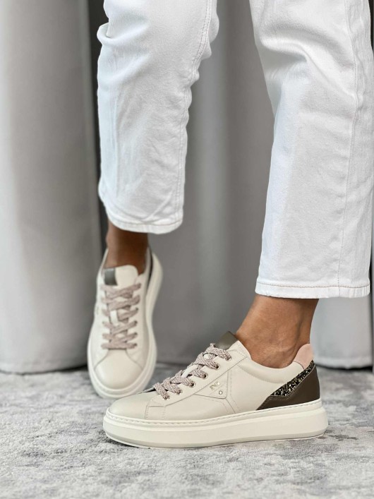 Sneaker nappa Nero Giardini
