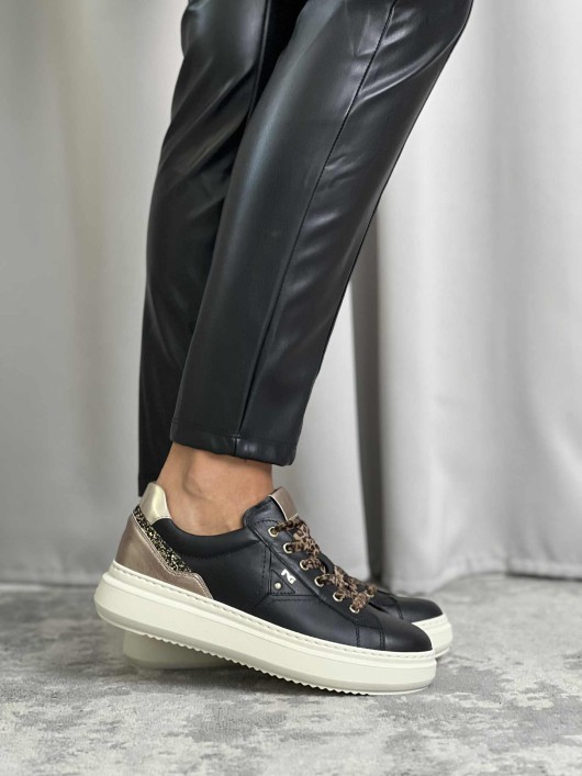 Sneaker nappa Nero Giardini