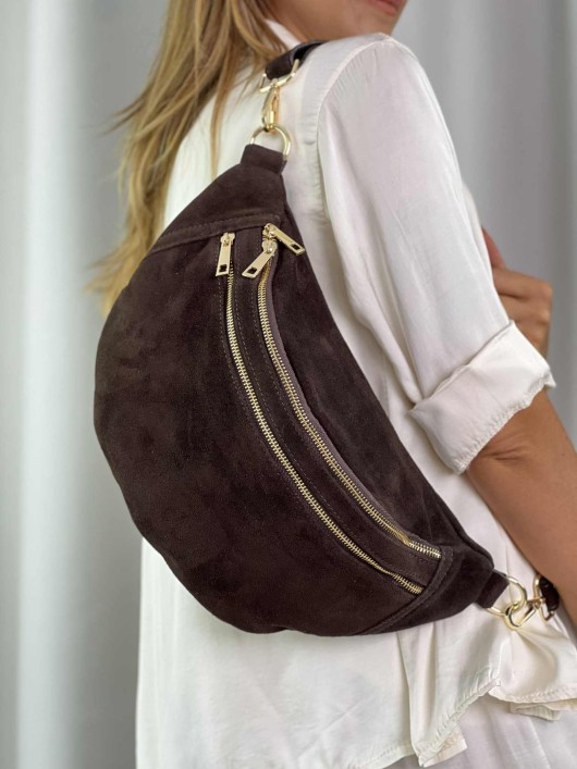 Marsupio grande Camoscio