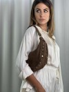 Diana Borsa camoscio CARLA