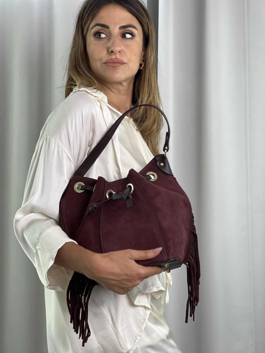 Borsa camoscio MONIA