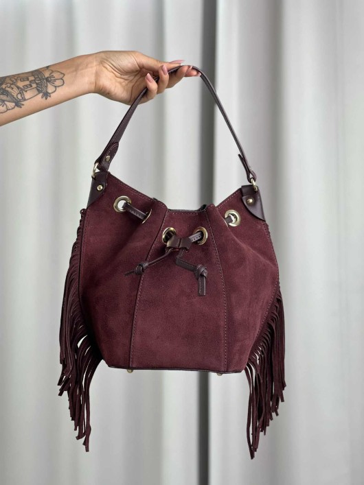 Borsa camoscio MONIA