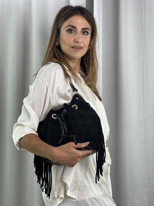 Borsa camoscio MONIA