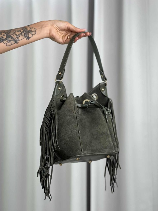 Borsa camoscio MONIA