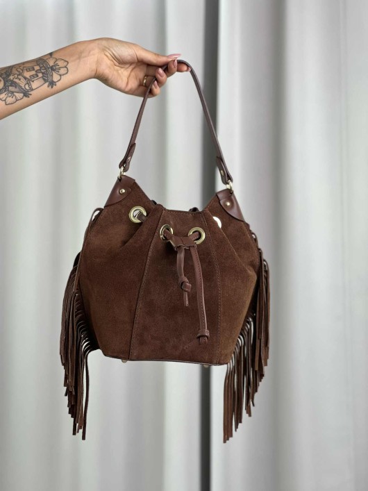 Borsa camoscio MONIA