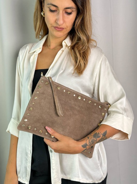 Borsa camoscio SANDRA