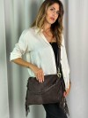 Diana Borsa camoscio frange GIADA