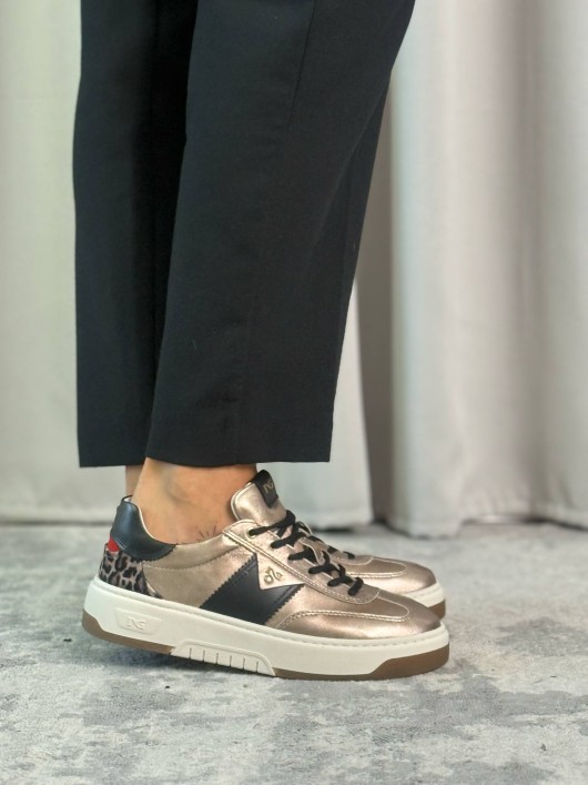 Sneaker nappa Nero Giardini