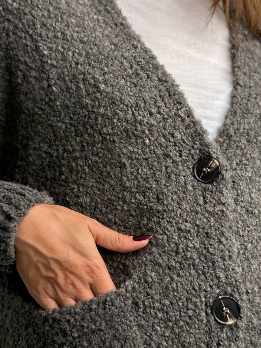 Cardigan bouclè Susy Mix