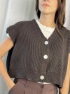 Susy Mix Gilet con bottoni Susy Mix