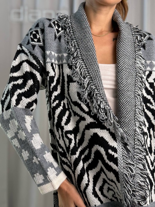Cardigan lungo Susy Mix