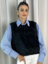 Susy Mix Gilet pelliccia Susy Mix