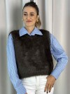 Susy Mix Gilet pelliccia Susy Mix