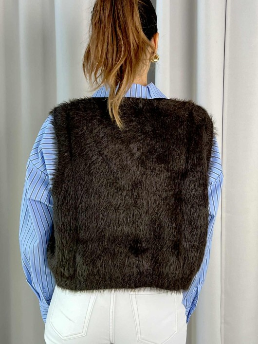 Gilet pelliccia Susy Mix